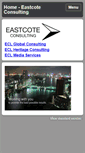 Mobile Screenshot of eastcoteconsulting.com